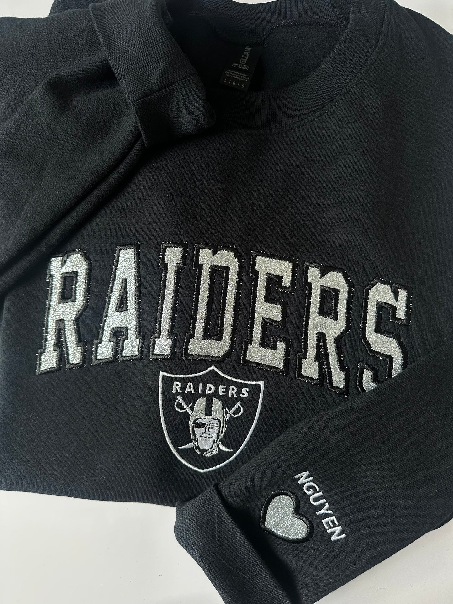 Raiders Embroidered Sweatshirt