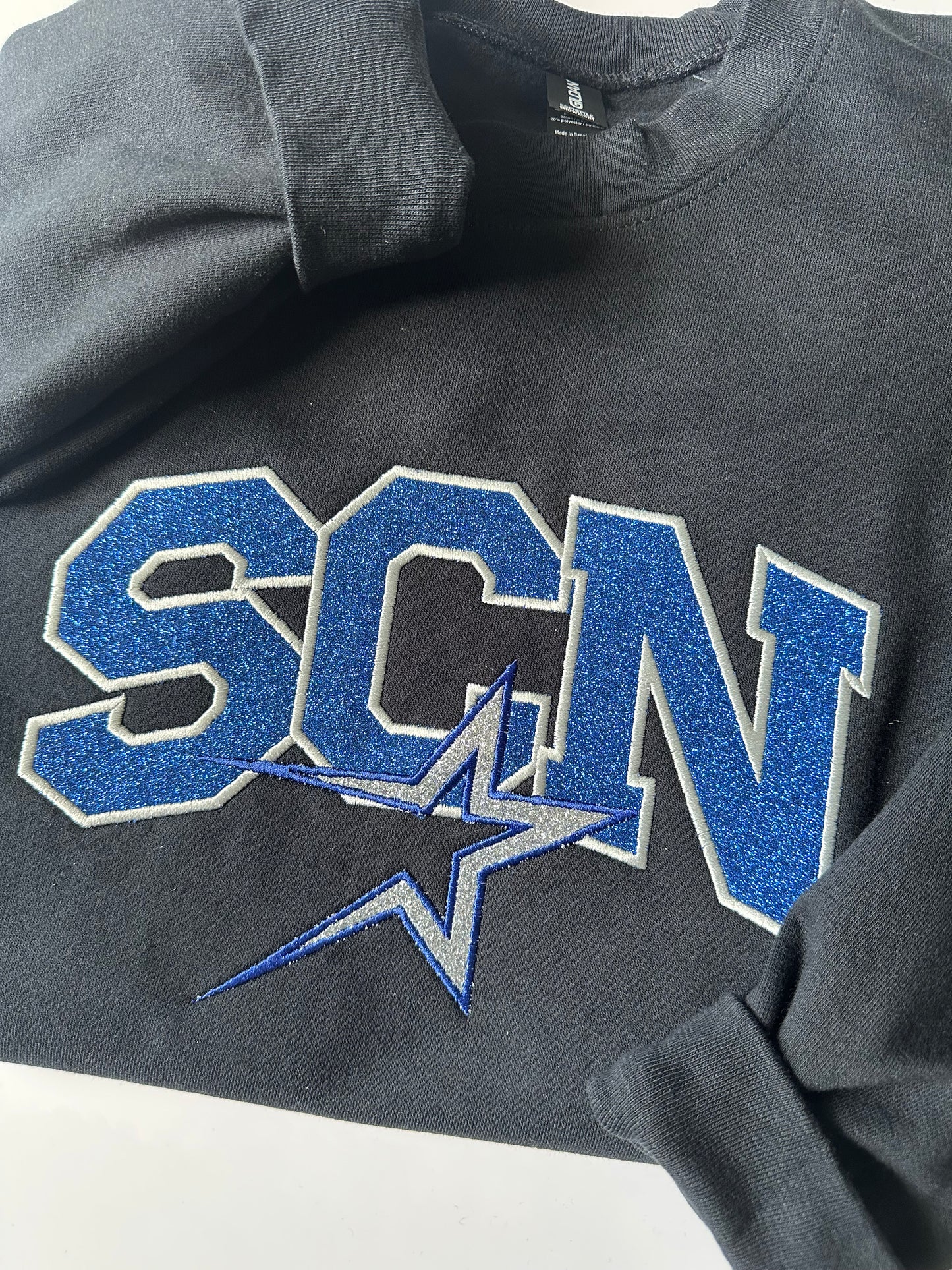 SCN Glitter Logo Sweatshirt