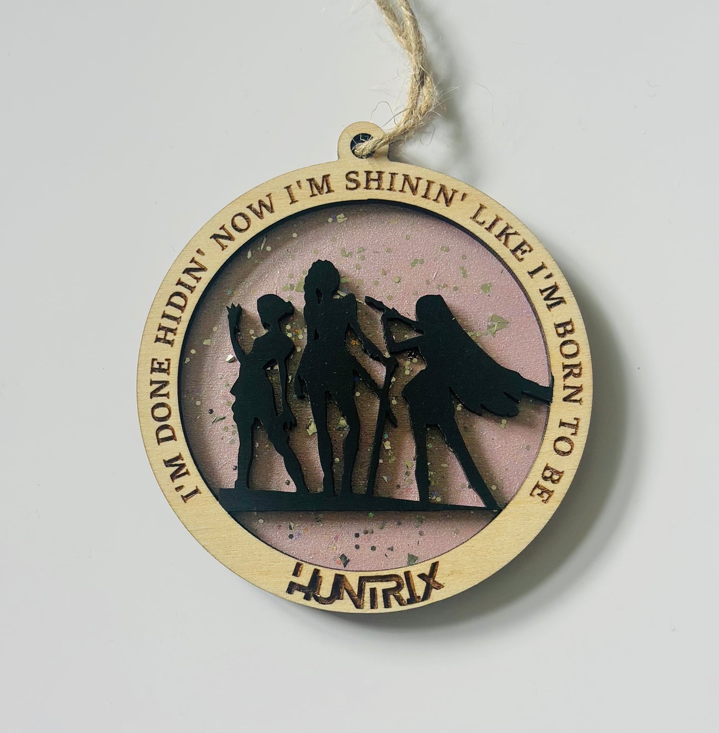 Golden Silhouette Ornament