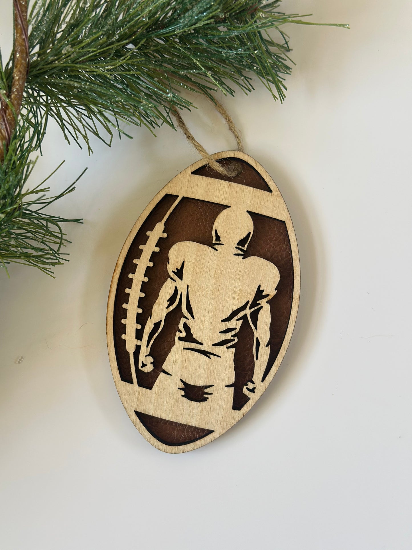 Football Player Ornament