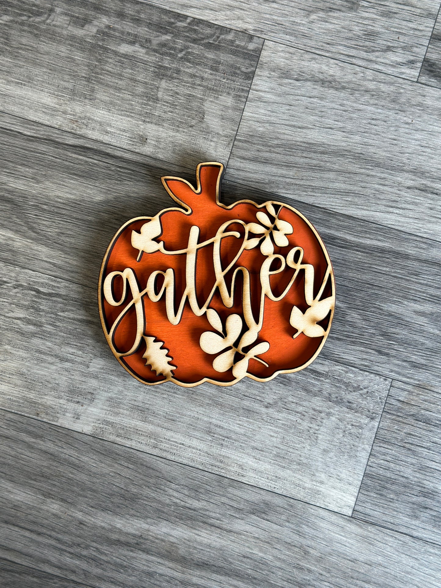 Fall Interchangeable Door Hanger Class at Gather Bakery