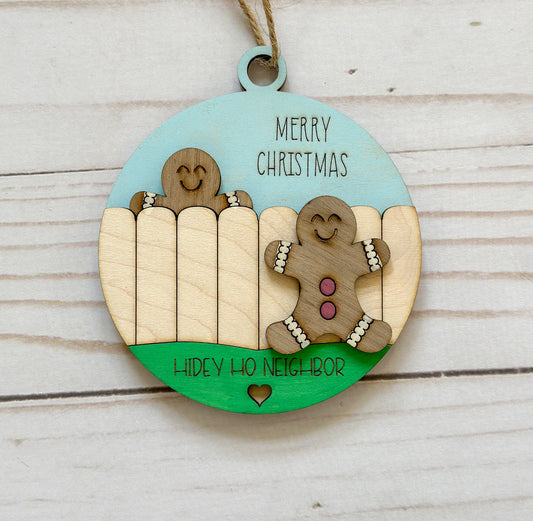 Hidey Ho Neighbor Ornament