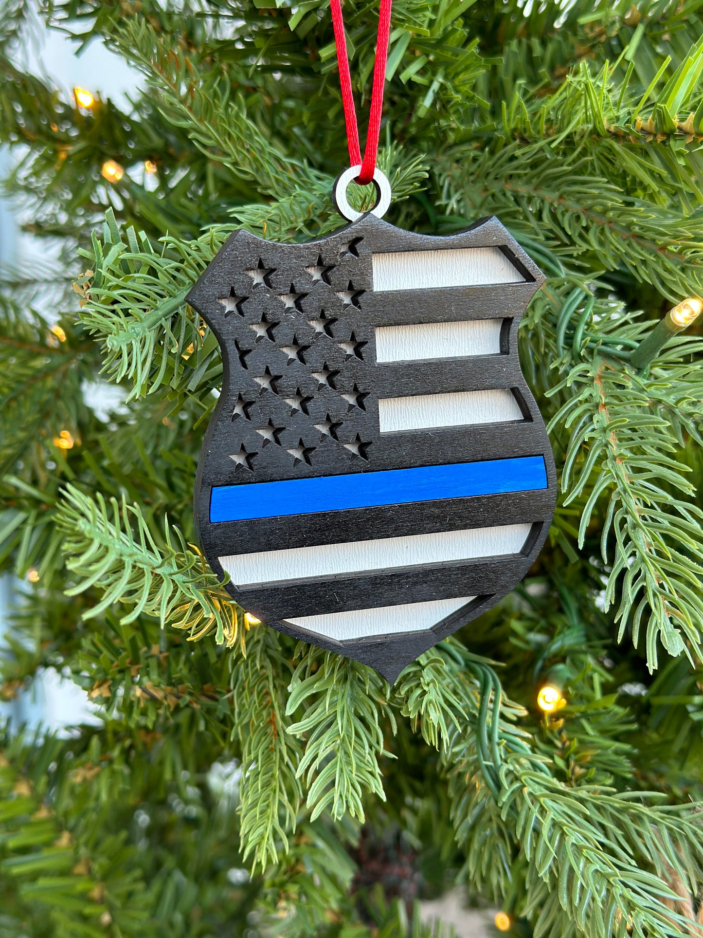 Police Badge Ornament