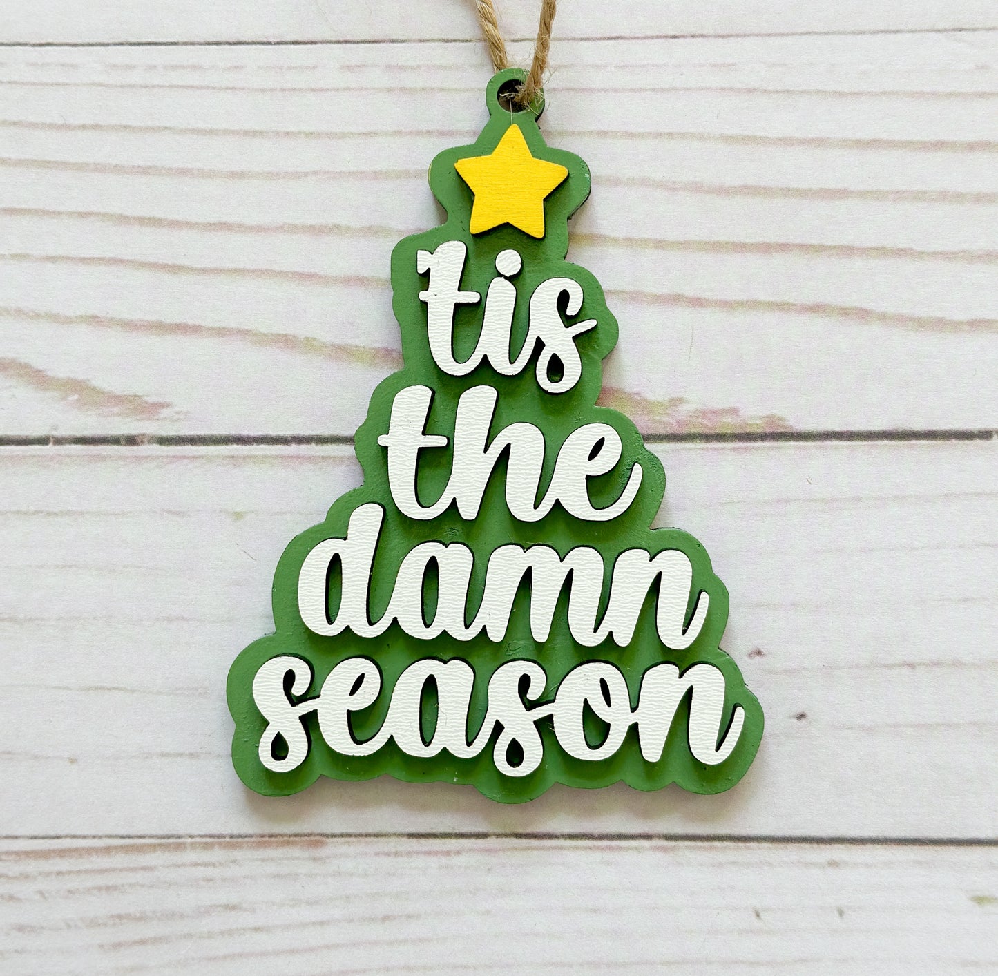Taylor Swift-Inspired "Tis the Damn Season" Ornament