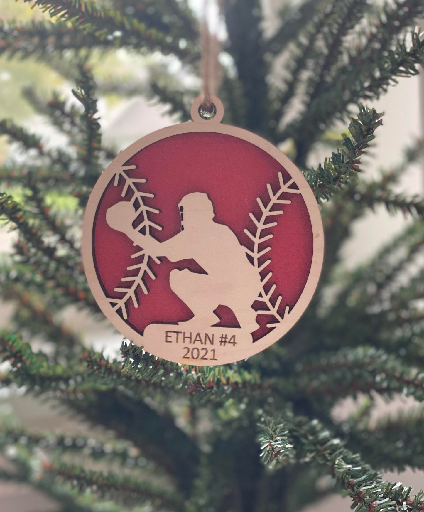 Baseball Ornament