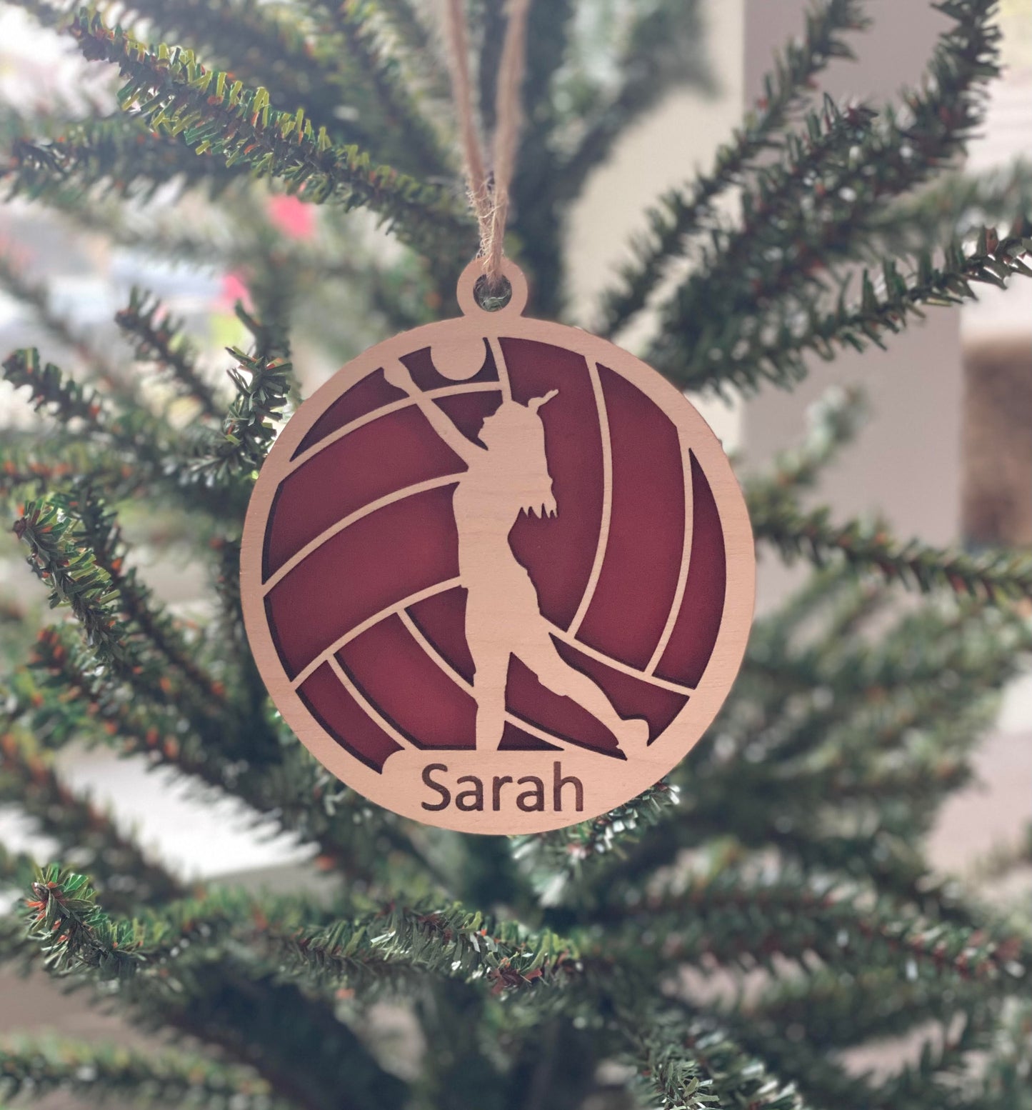 Girls Sports Ornaments