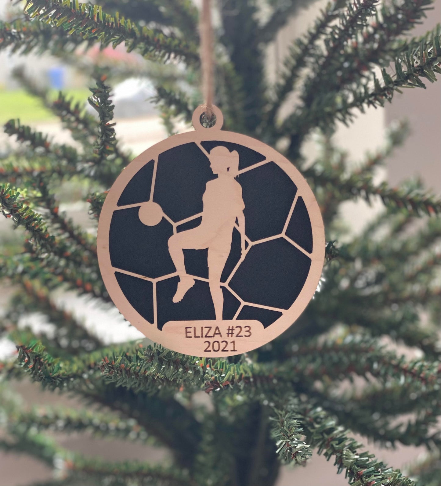 Girls Sports Ornaments