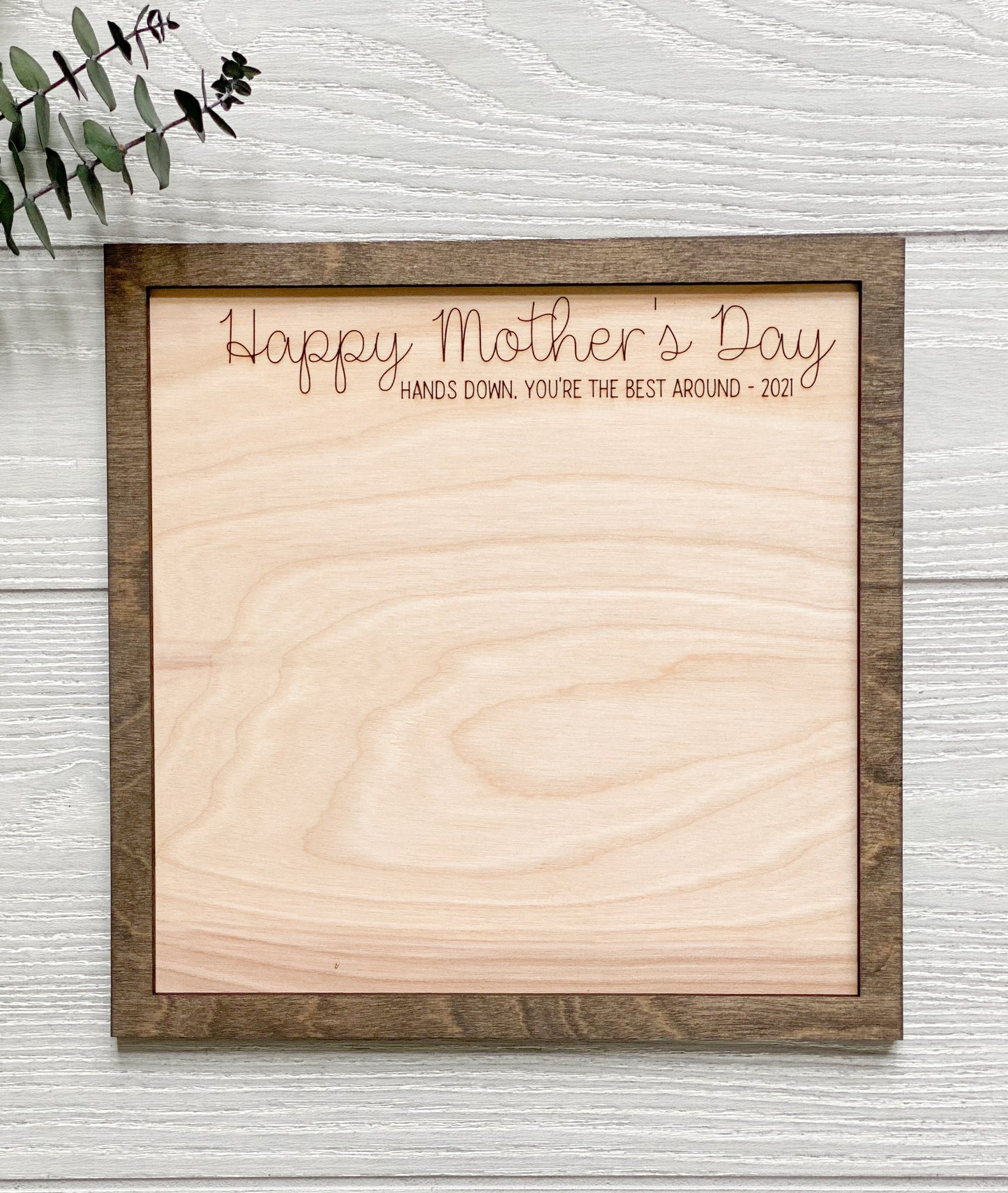 Personalized Handprint Sign