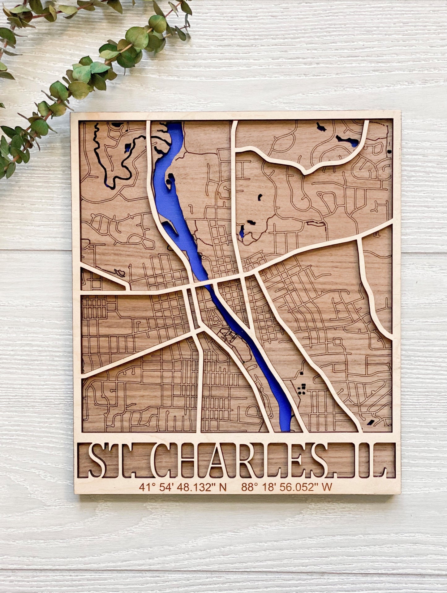 St. Charles, IL City Map