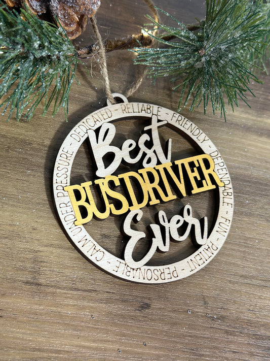Bus Driver Ornament