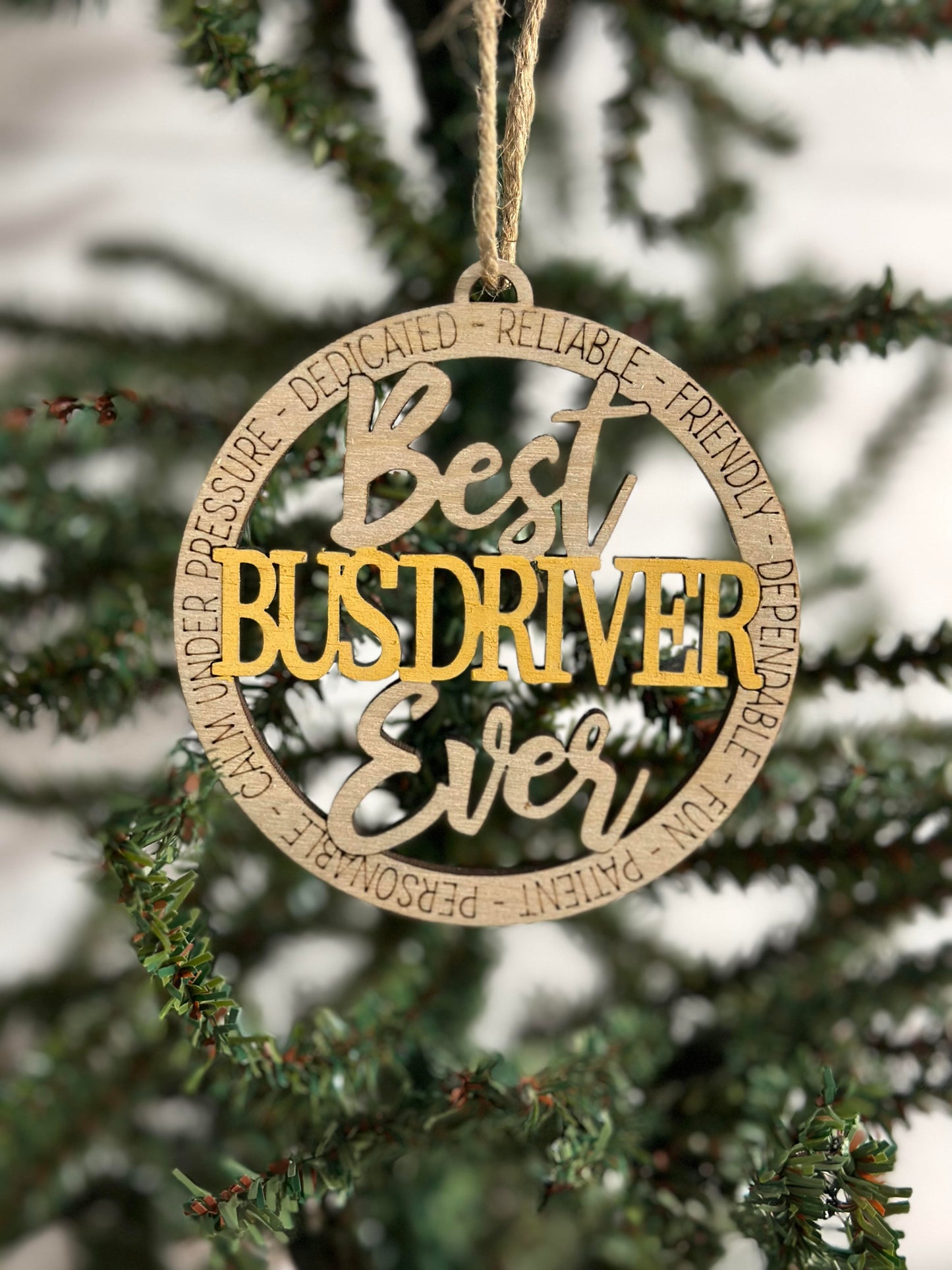 Bus Driver Ornament