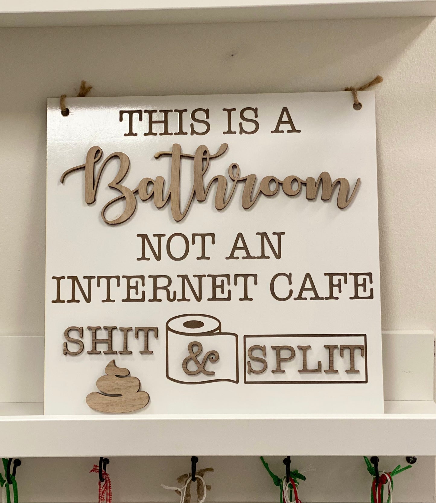 Funny Bathroom Sign