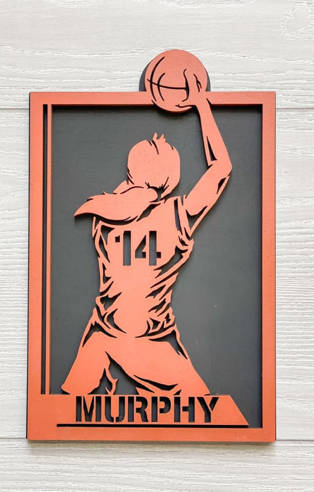 Girls Basketball Plaque