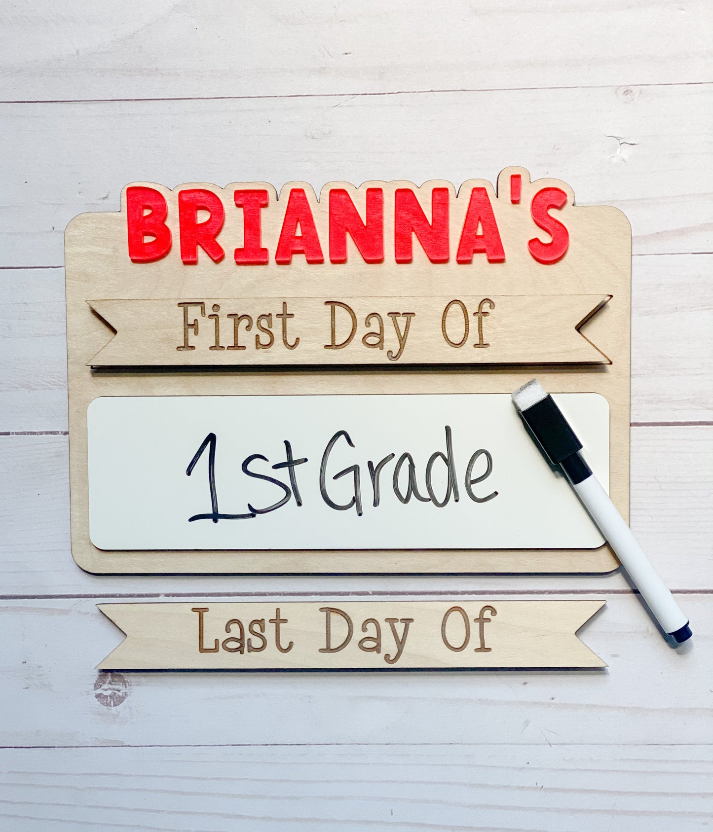 Back to school board
