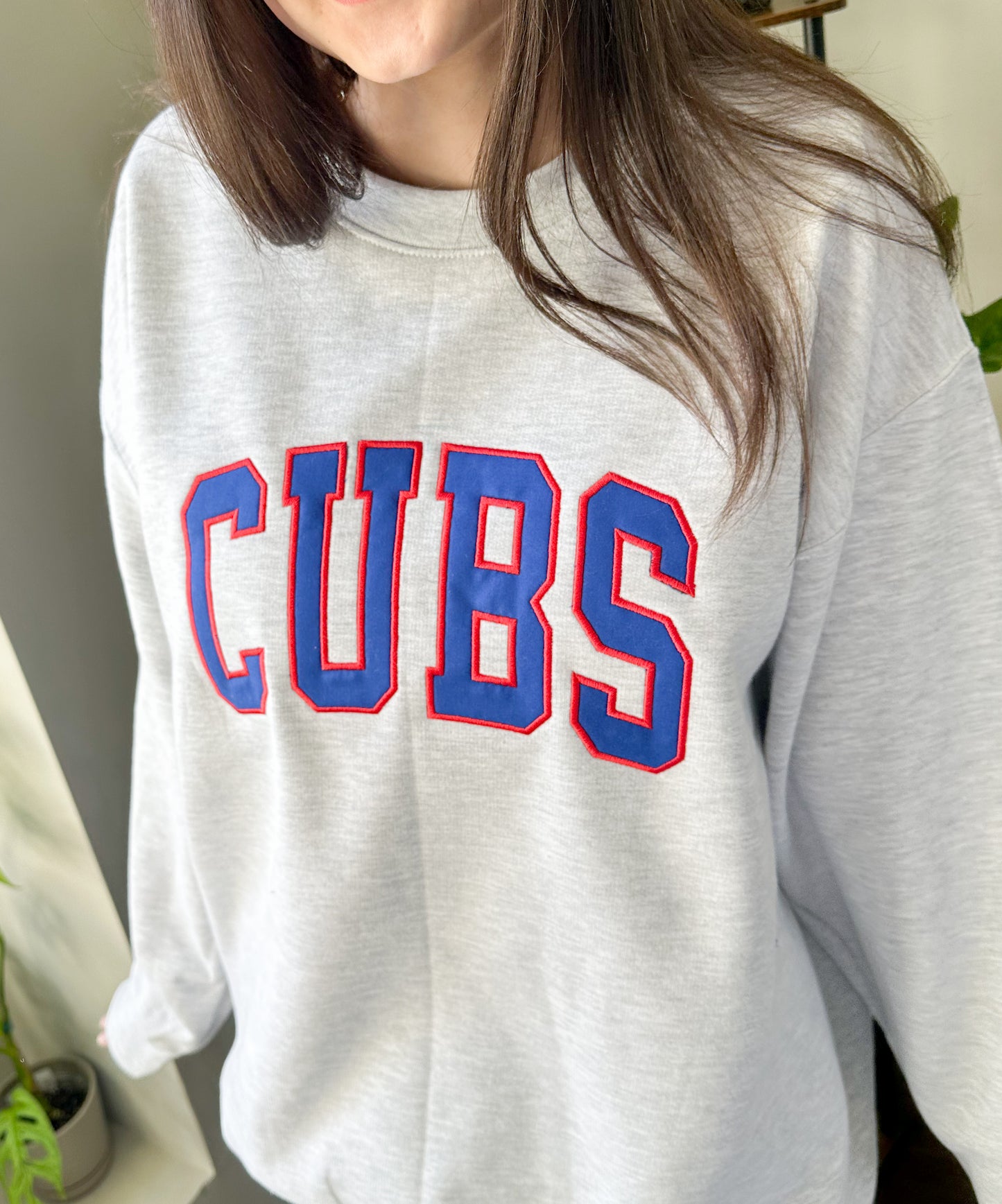 Cubs Embroidered Sweatshirt