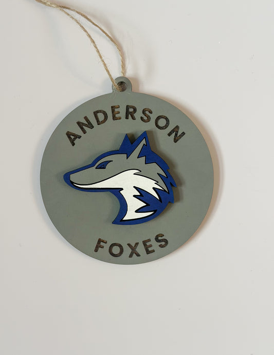 Anderson Elementary School Ornament – Supporting PTO