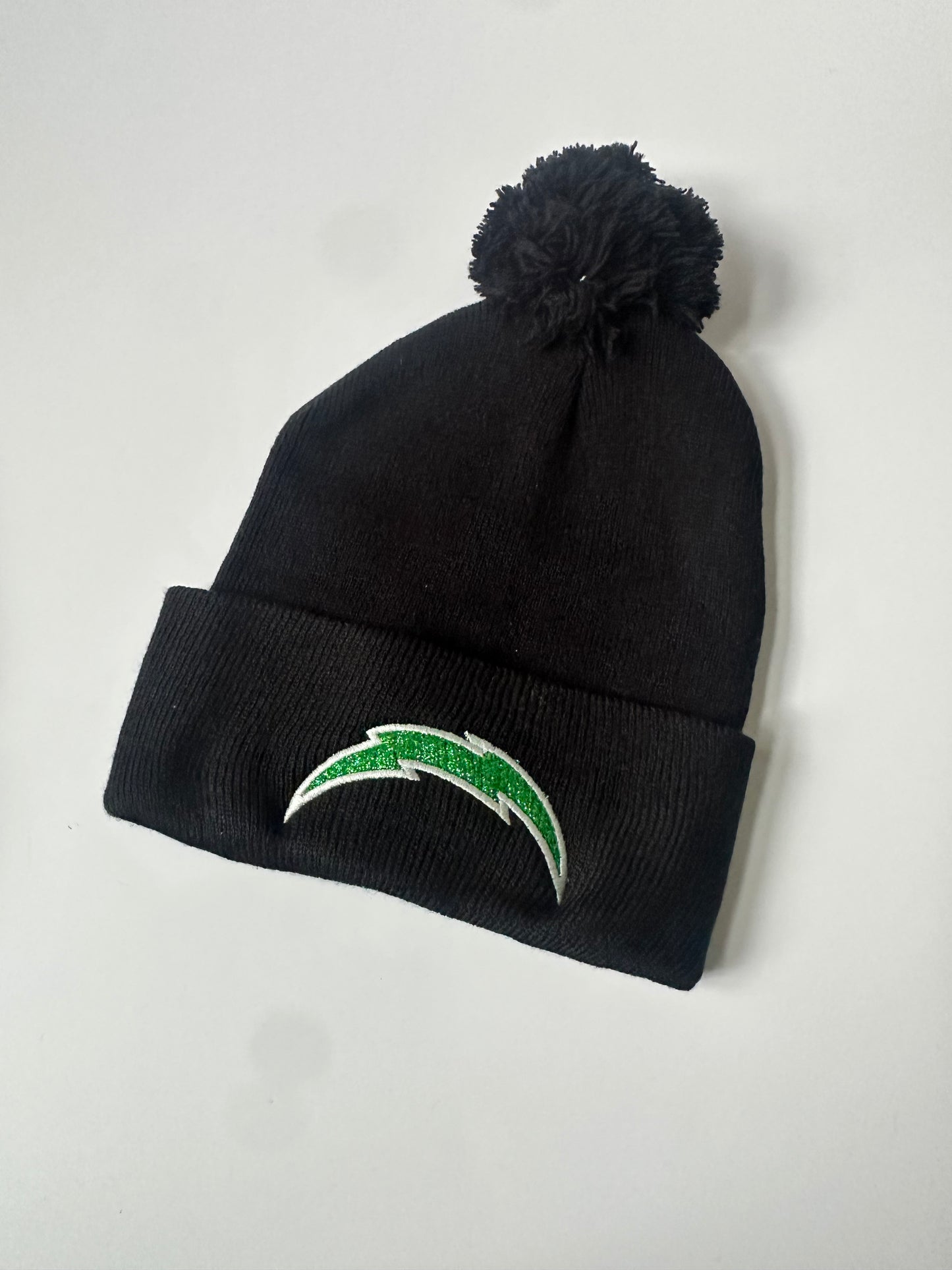 Chargers Embroidered Beanie