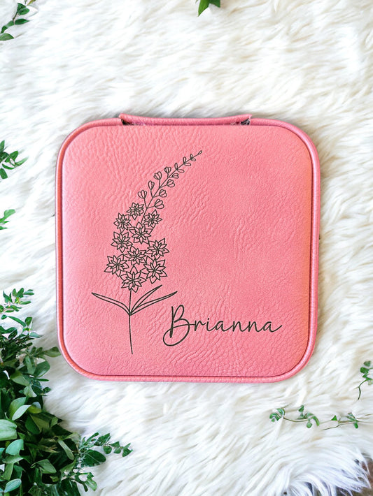 Engraved Jewelry Box