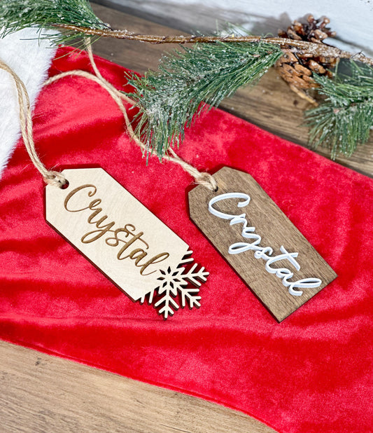 Stocking Tags
