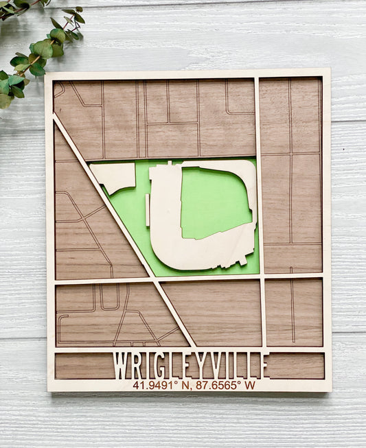 Wrigleyville Map
