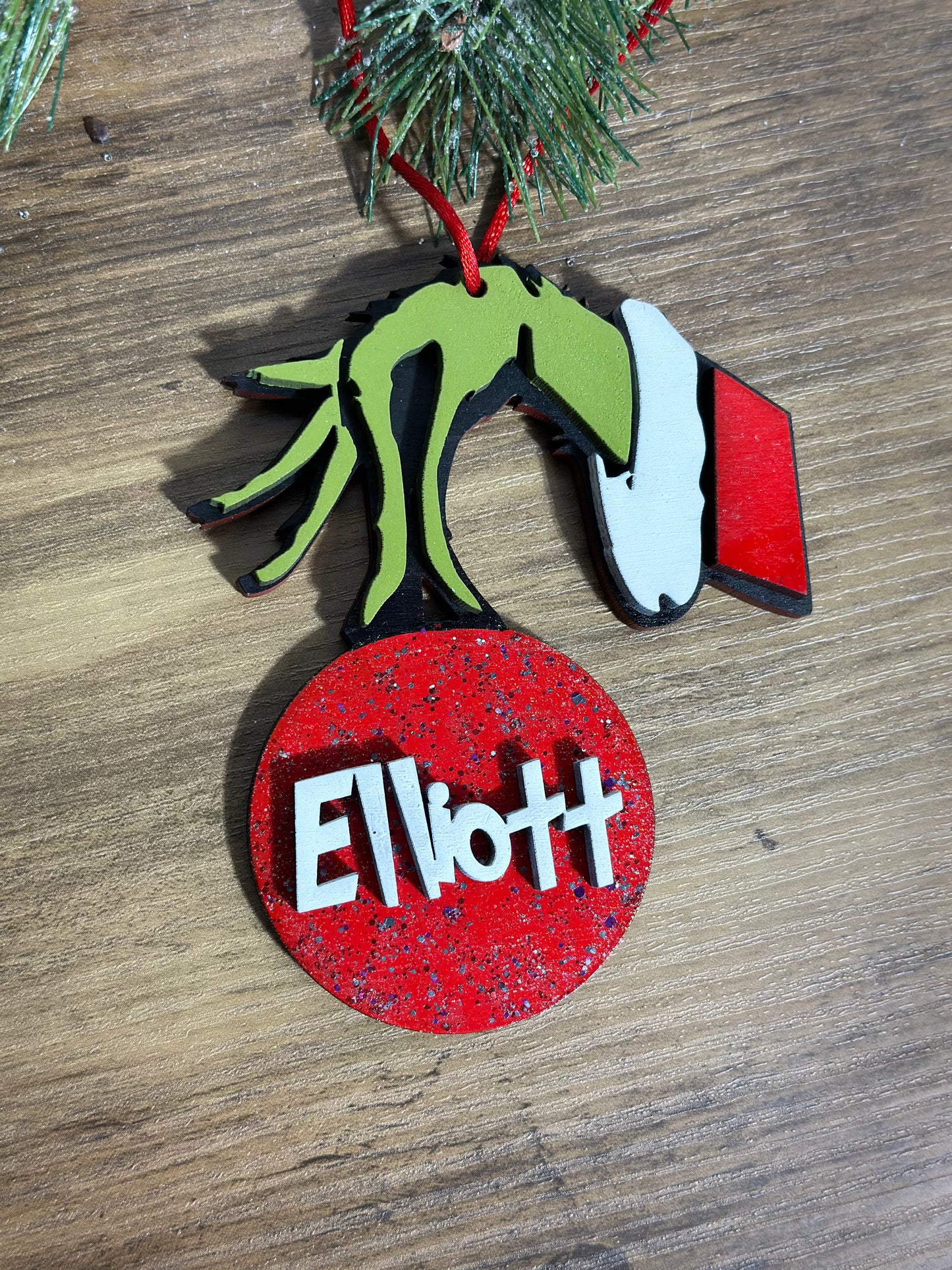Grinch Ornament SignedByCrystal